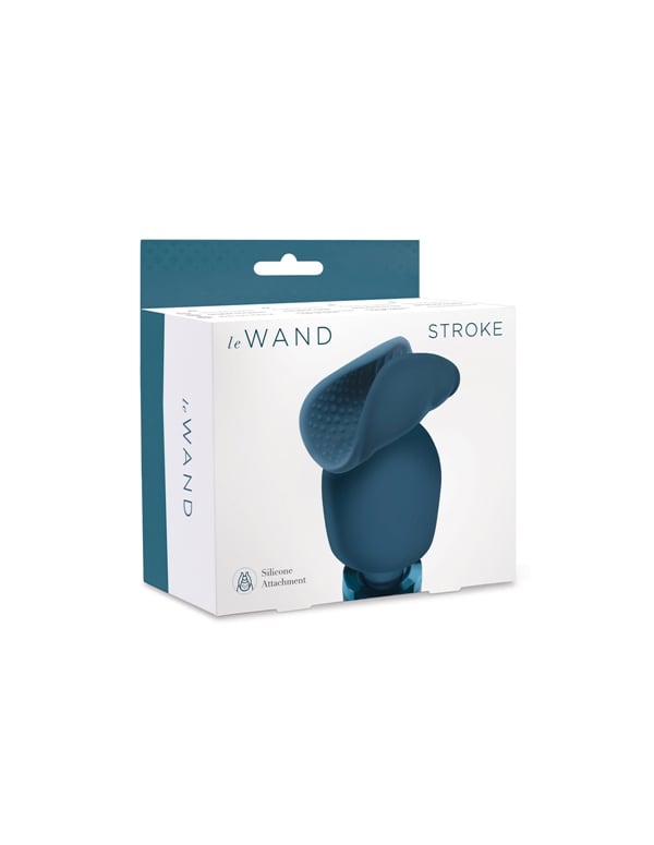 Le Wand Stroke Silicone Penis Play Wand Attachment ALT2 view Color: BL