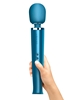 Additional BLUE view of product LE WAND RECHARGEABLE MASSAGER IN BLUE with color code BL