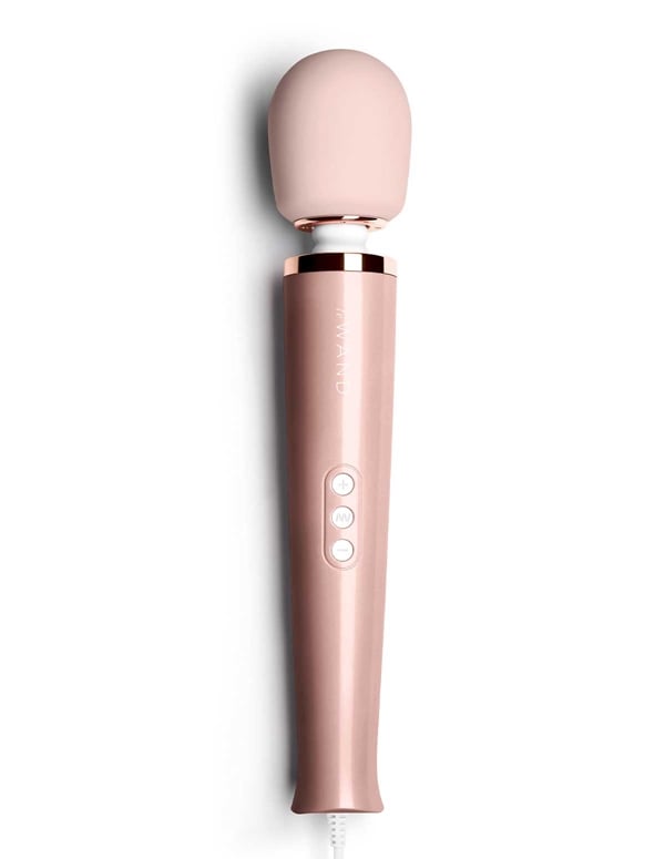 Le Wand Plug-In Vibrating Massager Rose Gold default view Color: RGLD
