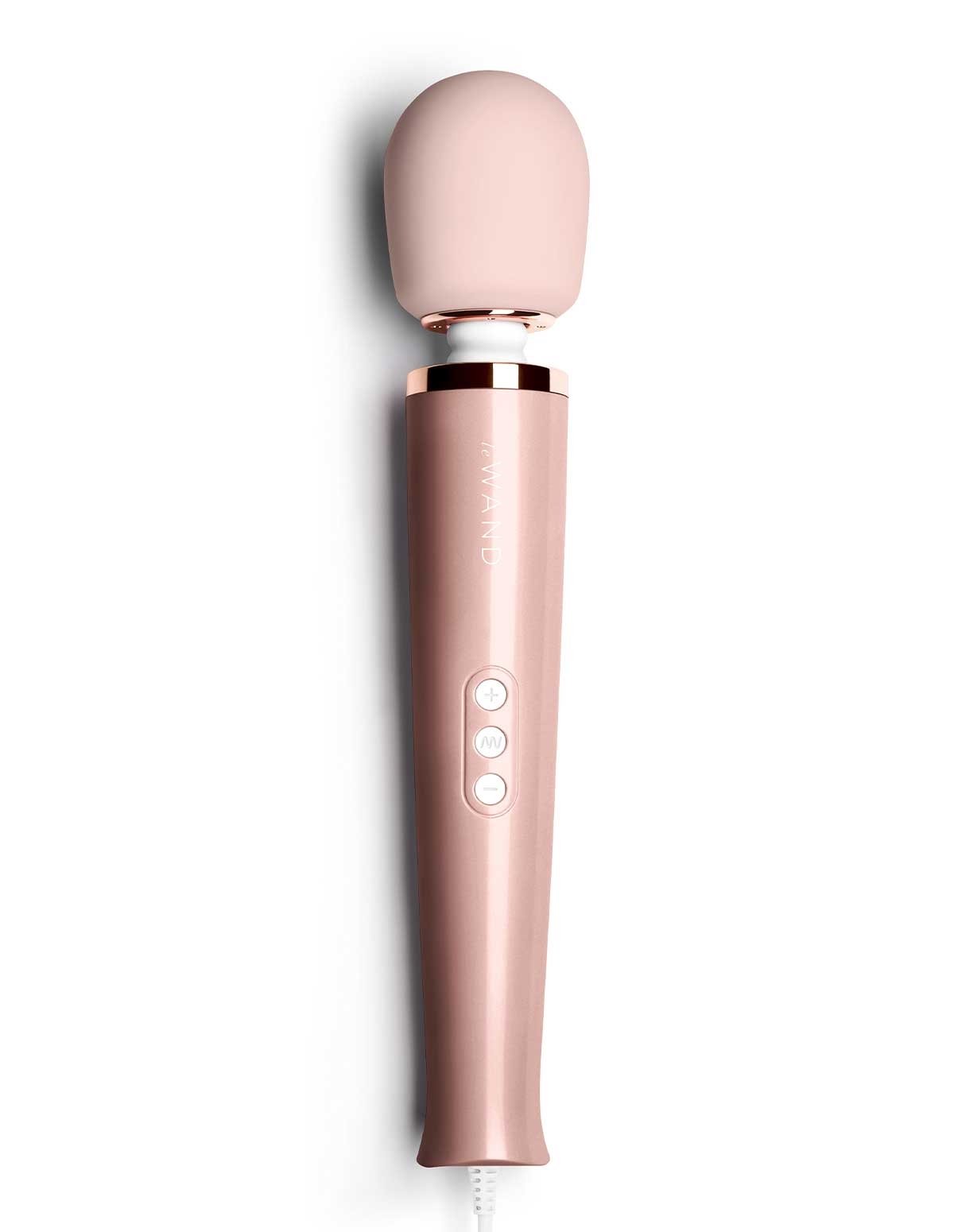 alternate image for Le Wand Plug-In Vibrating Massager Rose Gold