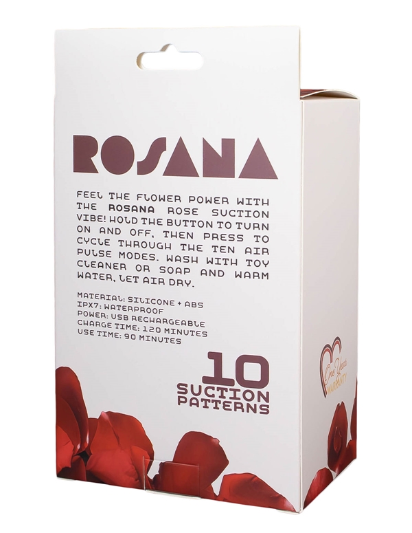 Rosana Rose Suction Vibe ALT4 view Color: RD
