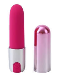 Front view of NEVER LONELY PINK CRUSH BULLET