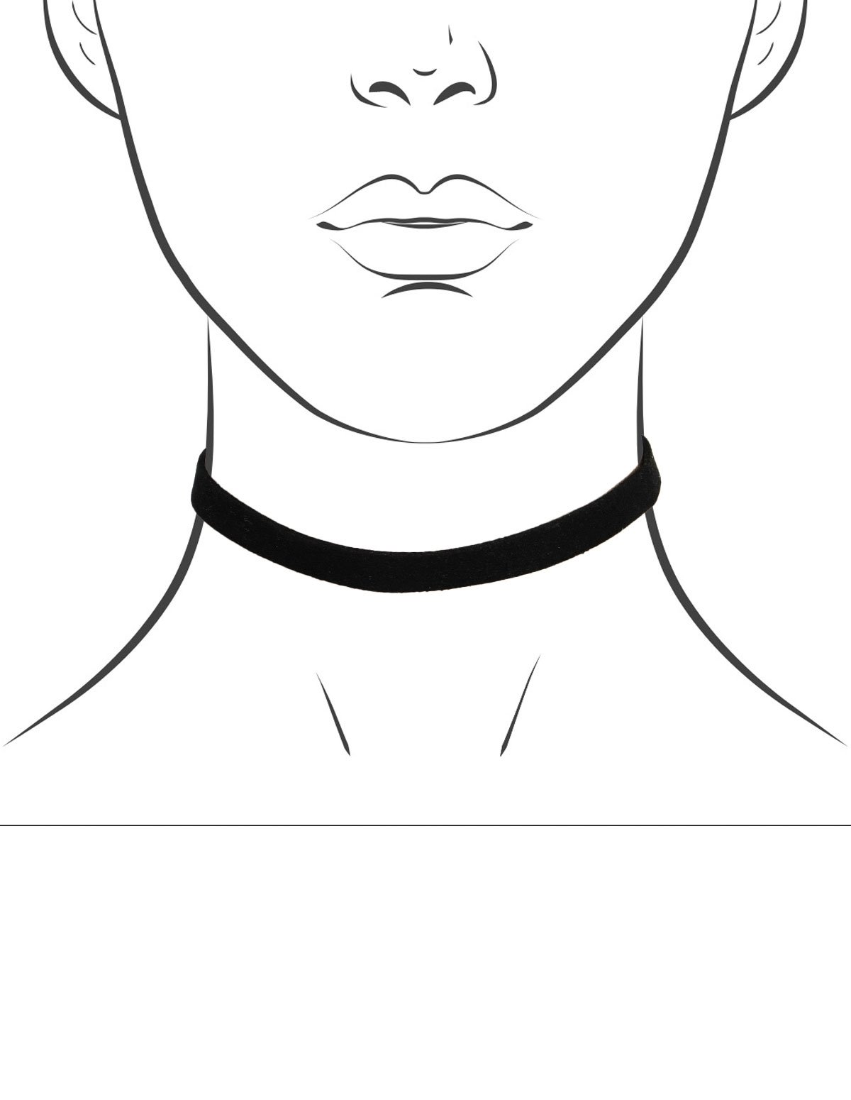 alternate image for Suede Choker - 10 Mm