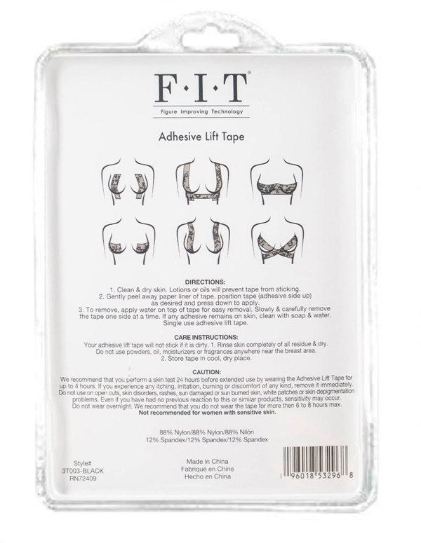 Fit Black Lace Adhesive Lift Tape ALT2 view Color: BK