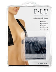 Front view of FIT BLACK LACE ADHESIVE LIFT TAPE