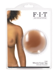 Additional  view of product FIT DARK SILICONE COVER UPS with color code DRK