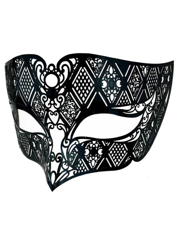 LASER-CUT METAL MASK ALT2 view Color: BK