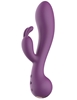 Additional PURPLE view of product INDULGE - RABBIT VIBRATOR with color code PR