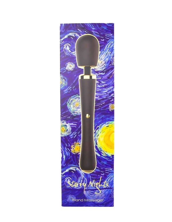 Starry Nights Wand Massager ALT5 view Color: BK