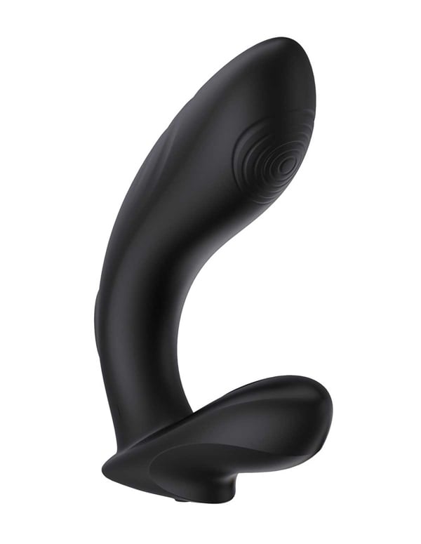 Anal Quest Smooth Operator Prostate Massager With Remote ALT1 view Color: BK