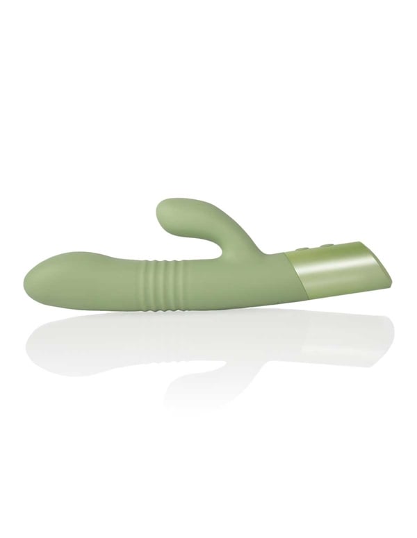 Oasis - Saguaro Dual Stim Vibrator ALT6 view Color: GR