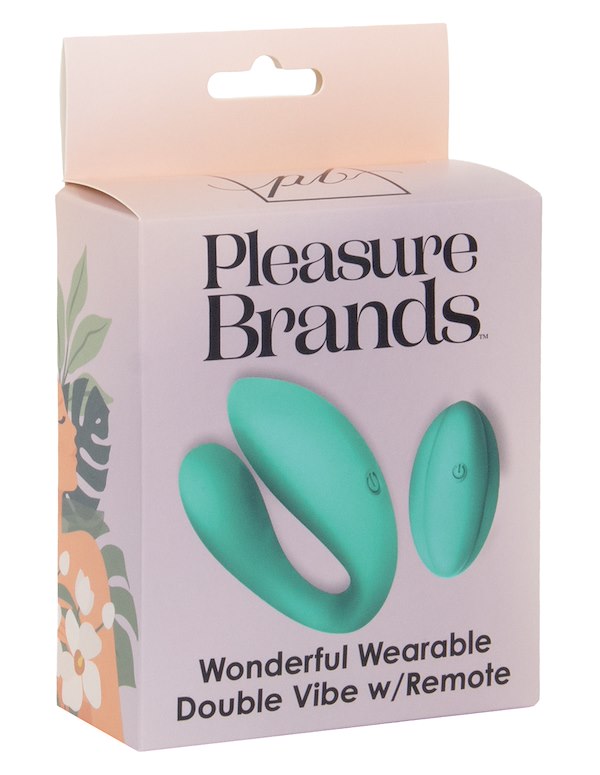 PLEASURE BRANDS - WONDERFUL WEARABLE DOUBLE VIBE ALT3 view Color: TL