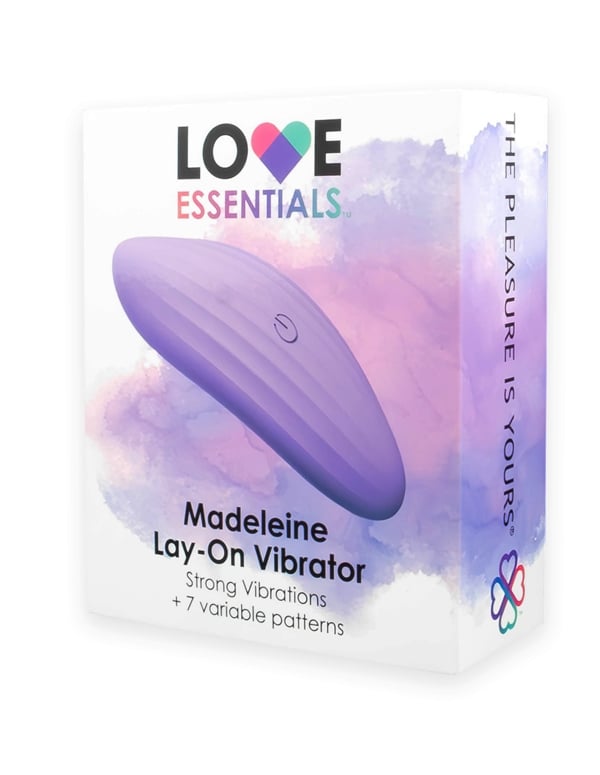 Love Essentials Madeleine Lay-On Vibrator ALT2 view Color: LV
