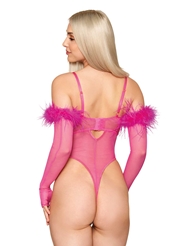 Alternate back view of ICONIC SEQUIN TEDDY AND GLOVE SET
