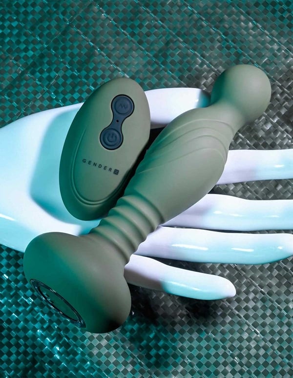 Gender X The General Vibrator With Remote ALT2 view Color: GR