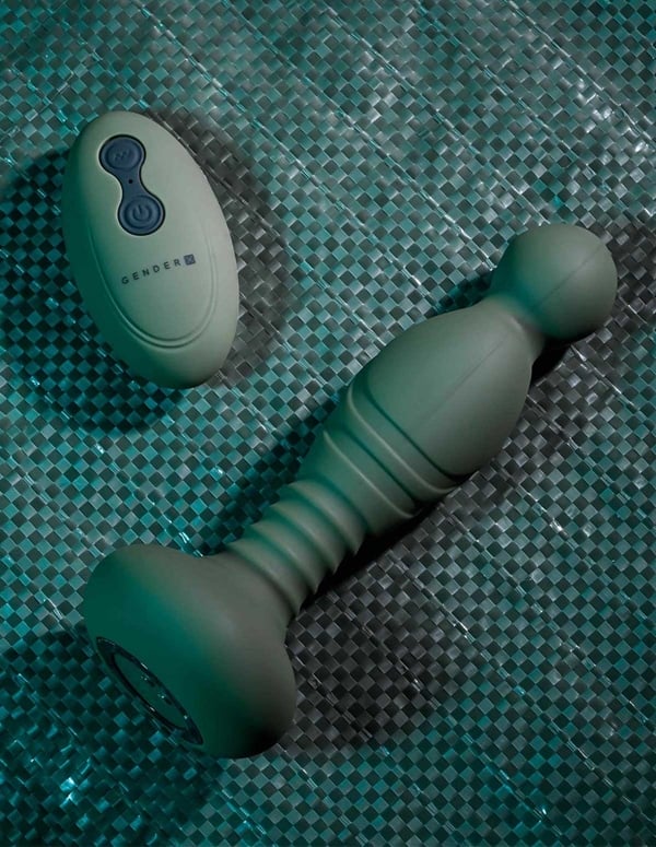 Gender X The General Vibrator With Remote ALT3 view Color: GR