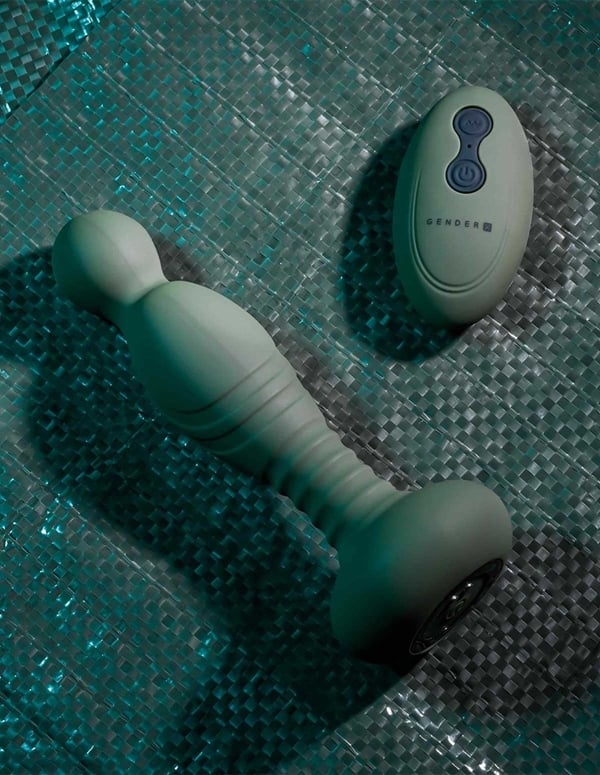 Gender X The General Vibrator With Remote ALT4 view Color: GR