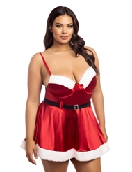 Additional  view of product HOLIDAY VIXEN PLUS SIZE CHEMISE with color code RWH