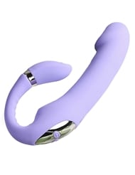 Additional  view of product GENDER X ORGASMIC ORCHID BENDABLE C-SHAPED VIBRATOR with color code PR
