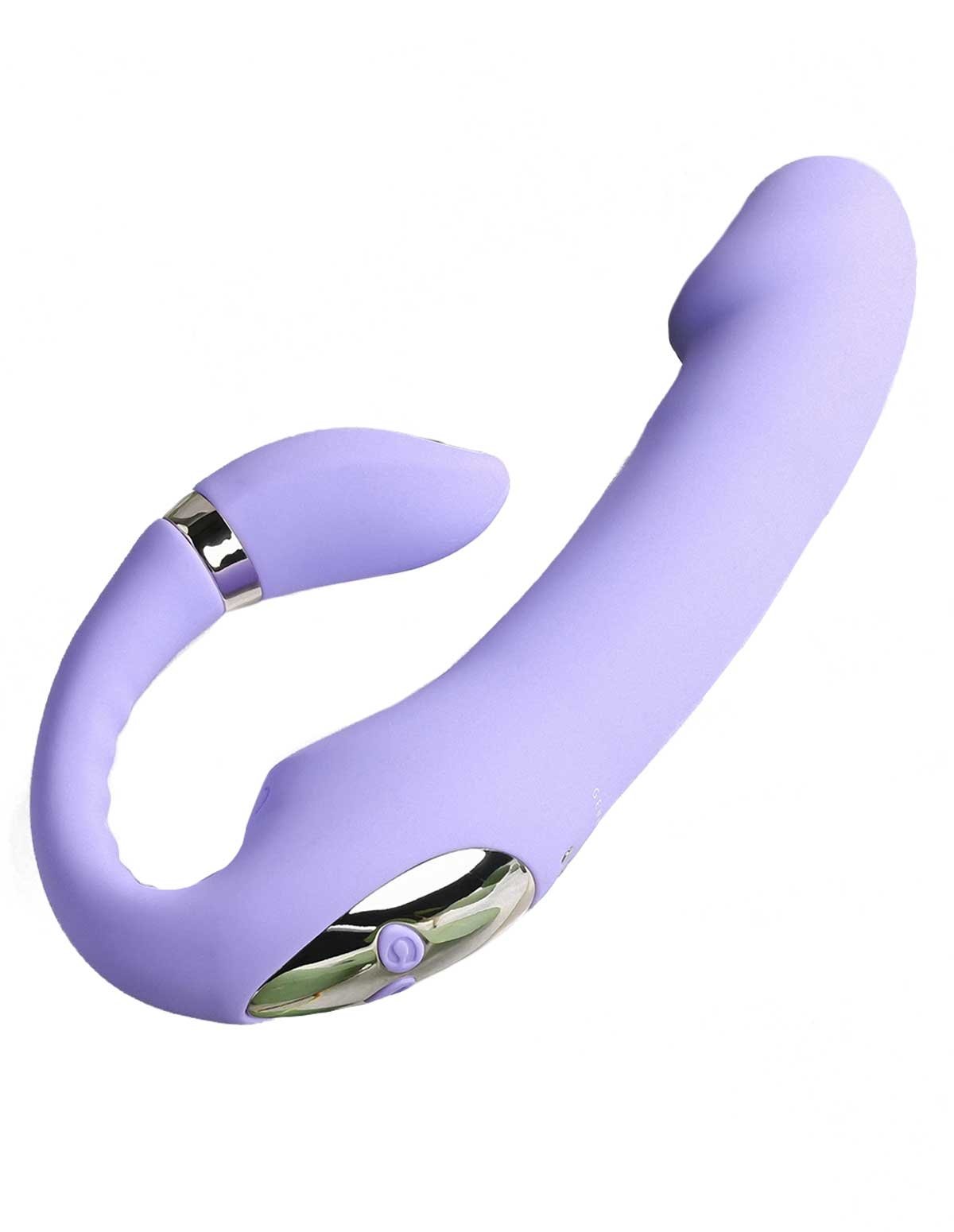 alternate image for Gender X Orgasmic Orchid Bendable C-Shaped Vibrator