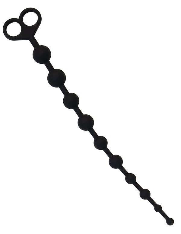 ANAL QUEST - INTENSE TEASE ANAL BEADS ALT1 view Color: BK