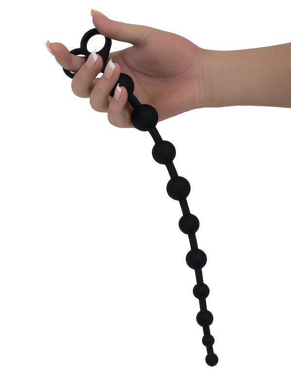 ANAL QUEST - INTENSE TEASE ANAL BEADS ALT2 view Color: BK