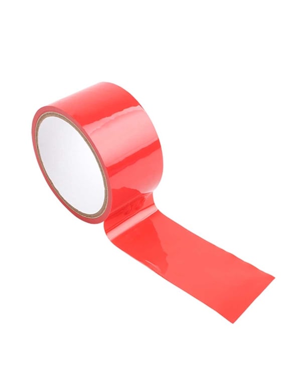 Bound To Love Self-Adhesive Bondage Tape In Red default view Color: RD