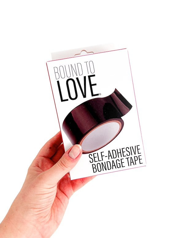 BOUND TO LOVE - SELF-ADHESIVE BONDAGE TAPE ALT1 view Color: BK