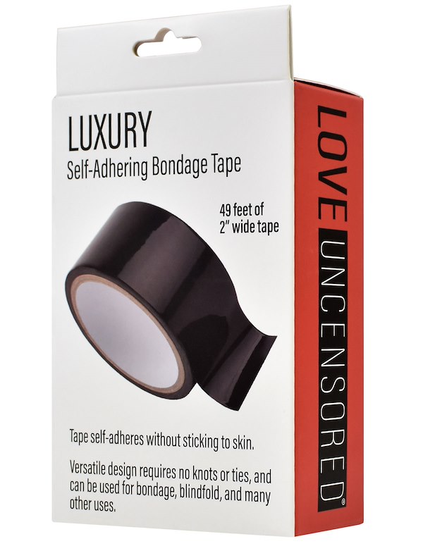 BOUND TO LOVE - SELF-ADHESIVE BONDAGE TAPE ALT3 view Color: BK