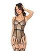Additional BLACK/GOLD view of product POP THE CHAMPAGNE TEDDY with color code BKG