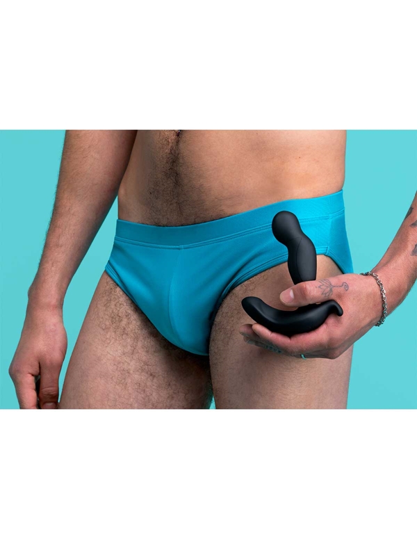 B-Vibe 360 Prostate Plug With Remote ALT13 view Color: BK