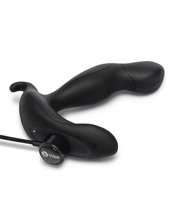 B-Vibe 360 Prostate Plug With Remote ALT4 view Color: BK