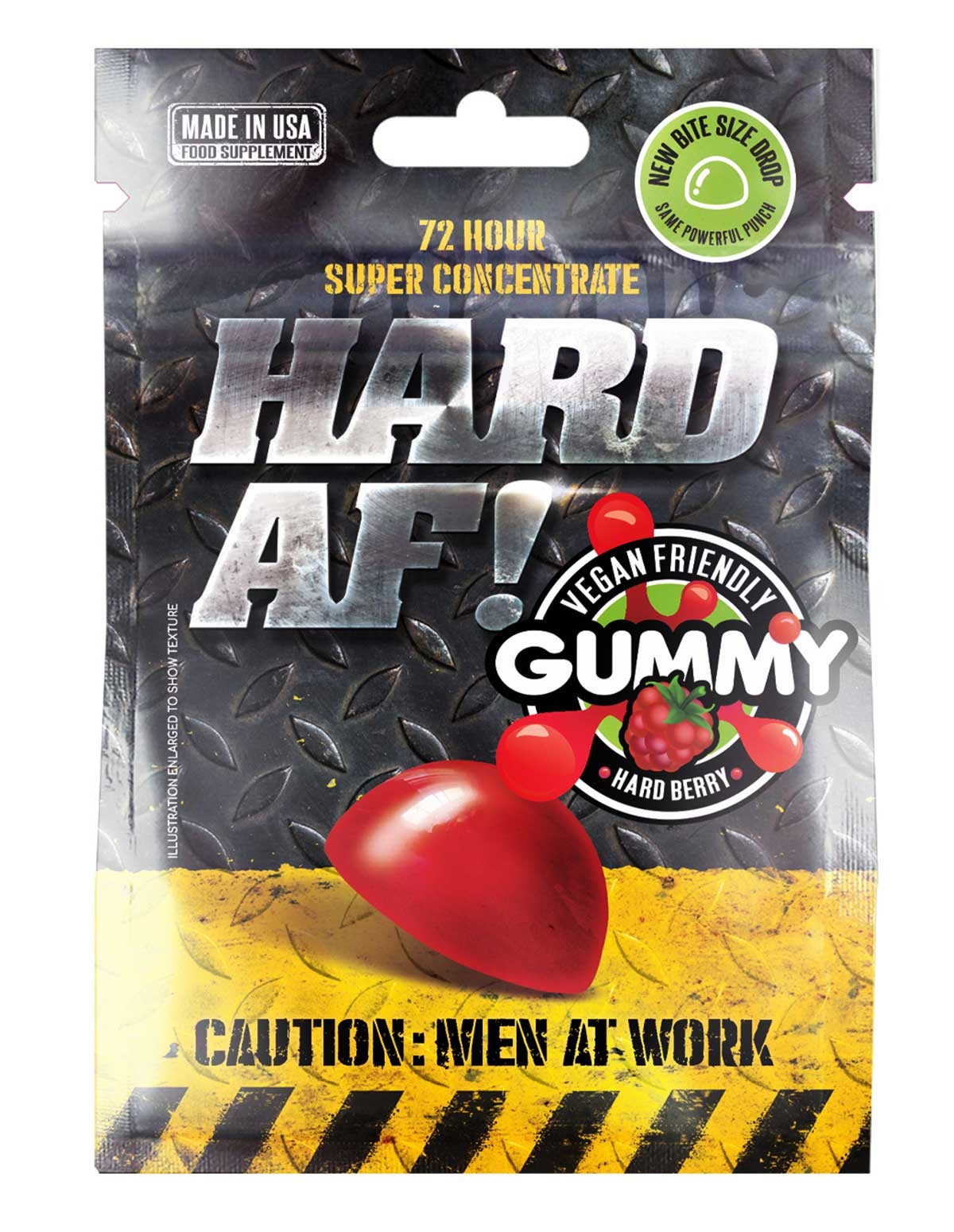 alternate image for Hard Af! Male Enhancement Gummy