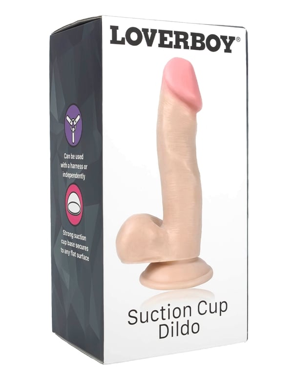 Loverboy Suction Cup Dildo ALT4 view Color: VA