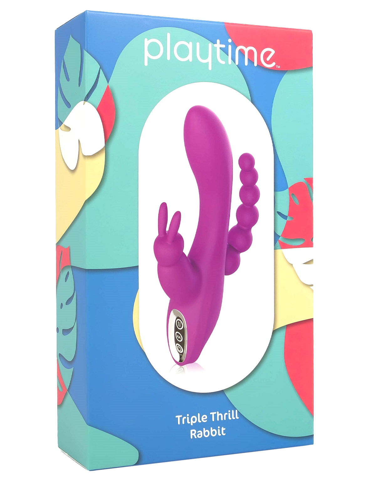 PLAYTIME - TRIPLE THRILL RABBIT VIBRATOR - LL15458-03300 | Lover's Lane