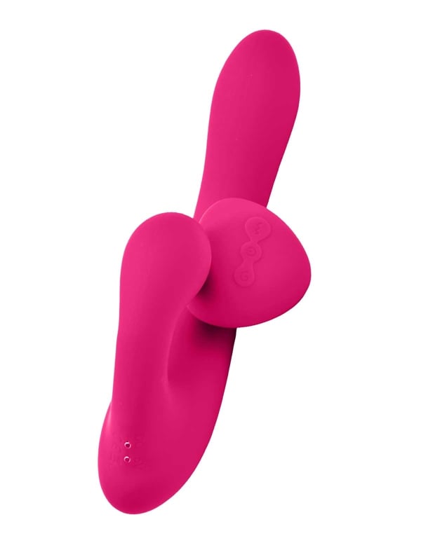 Love Essentials Love Me Tender Rotating Vibe With Heart Remote ALT2 view Color: PK