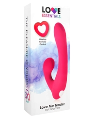 Additional  view of product LOVE ESSENTIALS LOVE ME TENDER ROTATING VIBE WITH HEART REMOTE with color code ALT3