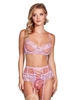 Additional PINK view of product LAURIE 3PC BRA SET with color code PK