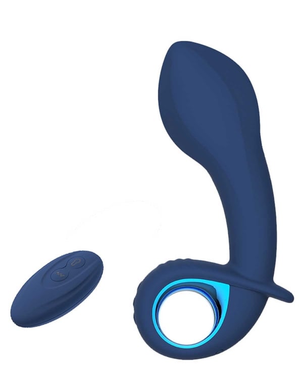 Zodiac For Lovers Inflatable Vibrator With Remote default view Color: BL