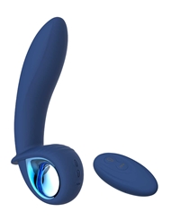 Alternate back view of ZODIAC FOR LOVERS INFLATABLE VIBRATOR WITH REMOTE