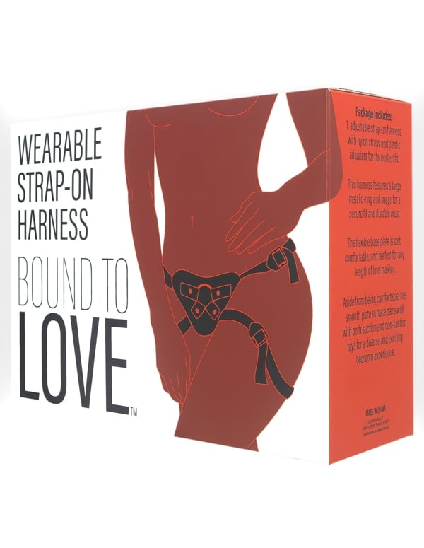 Bound To Love Wearable Strap-On Harness ALT4 view Color: BKS