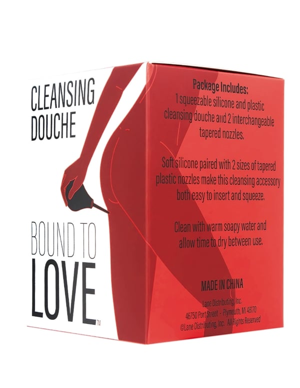 Bound To Love Cleansing Douche ALT2 view Color: BK