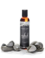 Alternate back view of NAKED MASSAGE OIL 120ML