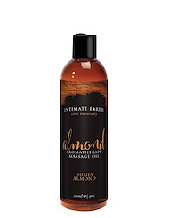 Front view of ALMOND MASSAGE OIL 120ML