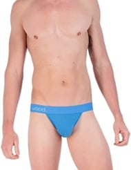 Additional  view of product WOOD JOCK STRAP - SWEDISH BLUE with color code BL