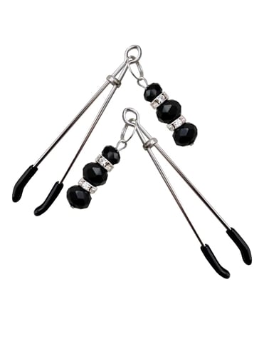 BOUND TO LOVE BEADED NIPPLE CLIPS - LL2004-27-03284