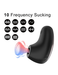 Alternate back view of HIBISCUS KISS AIR PULSE MASSAGER
