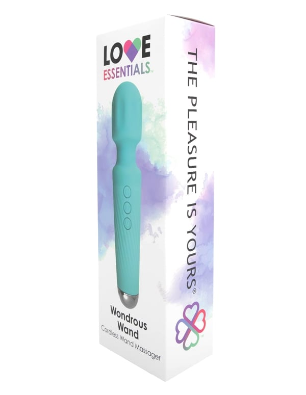 Love Essentials Wondrous Wand Massager ALT2 view Color: TL
