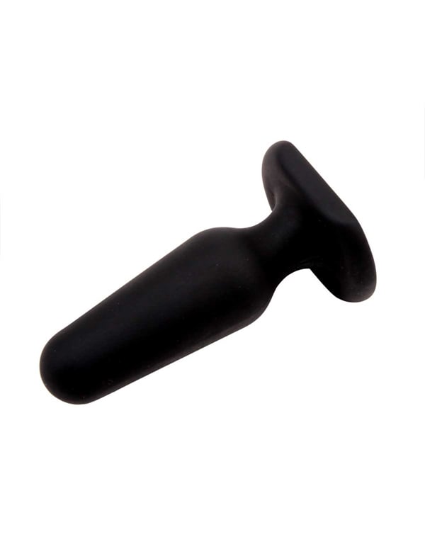 Booty Buddies Small Silicone Anal Plug ALT1 view Color: BK