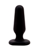 Additional BLACK view of product BOOTY BUDDIES - SILICONE ANAL PLUG with color code BK